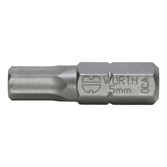 Біта WURTH із внутрішньою шестигранною головкою C 6.3 SW5 1/4" 25мм