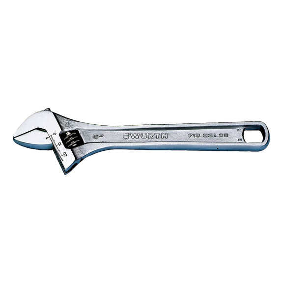 Ключ рожковый разводной, 161 mm, 0-24 mm