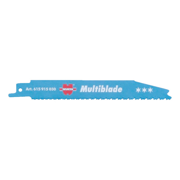 Полотно для сабельной пилы MET 5шт. MULTIBLADE 150X(1,75-3,0) мм