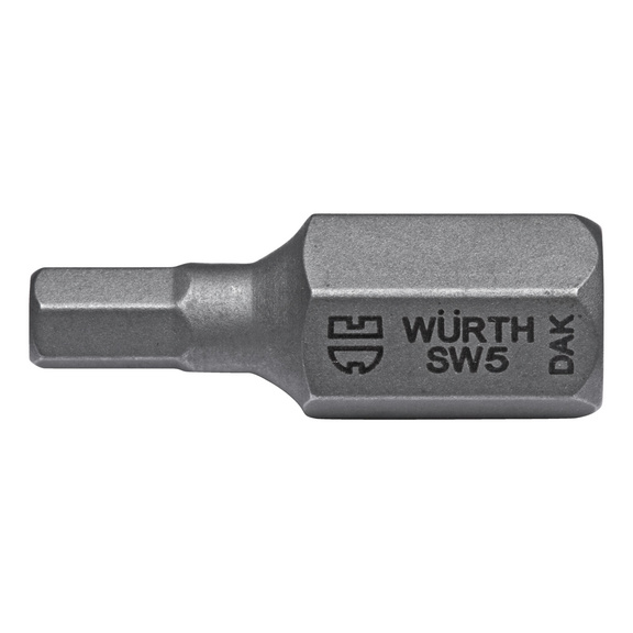 Біта WURTH із внутрішнім шестигранником 10 мм SW6 30 мм