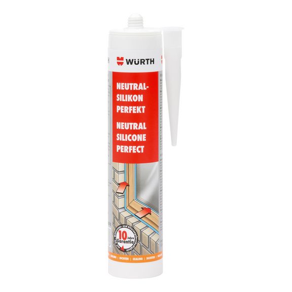 Герметик силіконовий PERFECT, прозорий, 310 ml