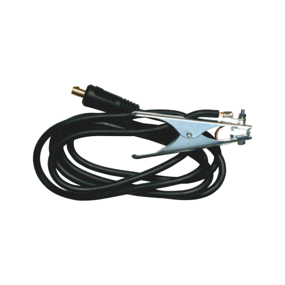Заземляющий кабель 3м 25мм² с зажимом для аппаратов EWI 200/MIG 180-5/MIG250/TIG200 - фото №1