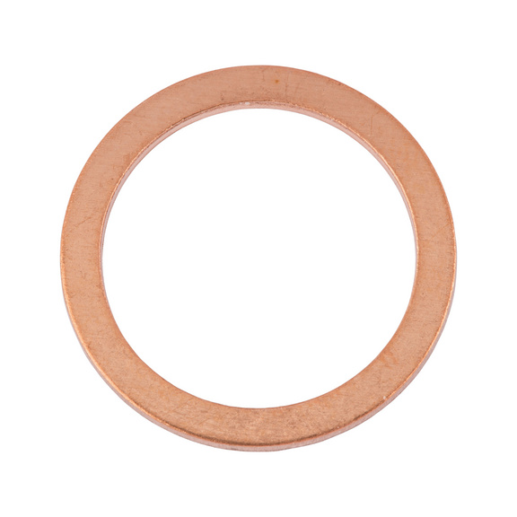 Уплотнительное кольцо медное форма A Wurth 10X16X1 - фото №1