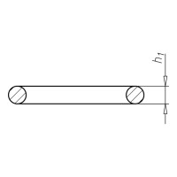 Шнур для изготовления уплотнительных колец Wurth 1м Ø1,6мм - фото №2