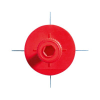 Адаптер красный круглый Ø32 мм для предварительного выпрямления вмятин - фото №2