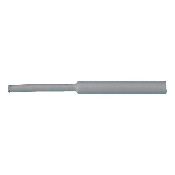 Тонкостінна термозбіжна трубка, з клеєм, сіра, 1м-(12,0-4,0мм) - фото №1