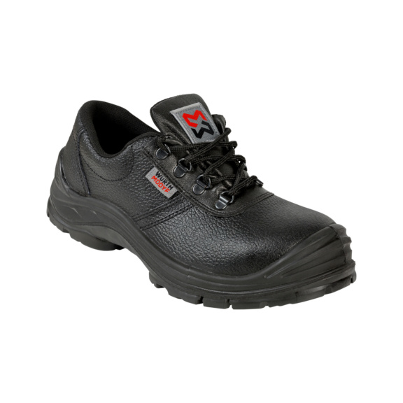 Ботинки защитные для строителя, S3 AS, стальной носок, черные, пара, р.39 - фото №1