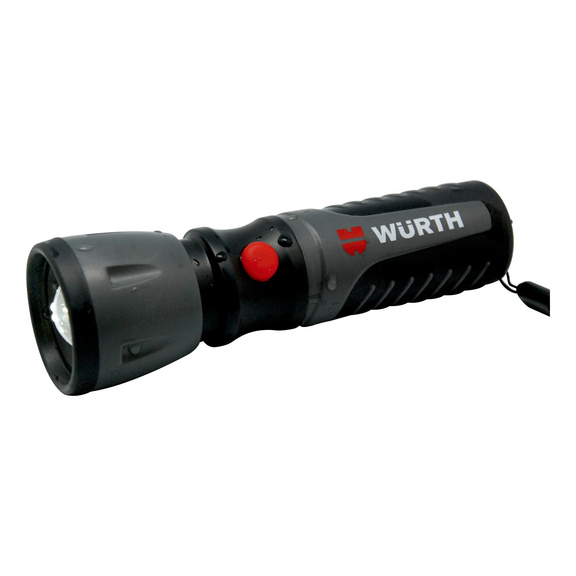 Светодиодный карманный фонарь с регулируемым фокусом Wurth LED-PLA/RBR 13 см - фото №1