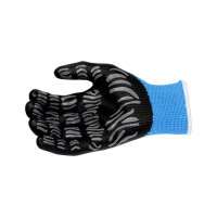 Перчатки для защиты от порезов с нитриловым покрытием TIGERFLEX W-230, пара, размер 9 - фото №3