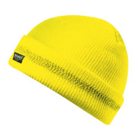 Вязаная шапка THINSULATE ярко желтая MODYF