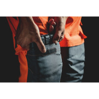 Брюки рабочие NEON, оранжевые, сигнальные, размер 50, MODYF - фото №6