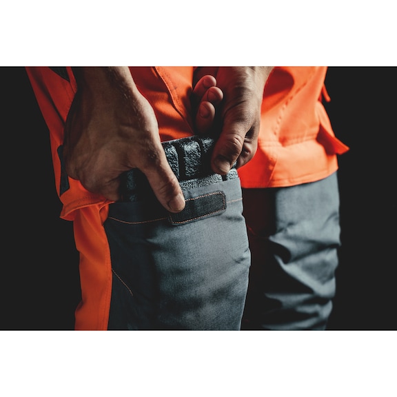 Брюки рабочие NEON, оранжевые, сигнальные, размер 54, MODYF - фото №6