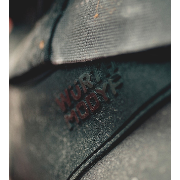 Кросівки захисні Wurth Nature S3 ESD алюмінієвий шкарпетку чорний 40 Modyf - фото №3