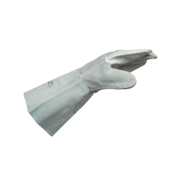 Перчатки сварщика кожаные W-100, пара, размер 10 - фото №1
