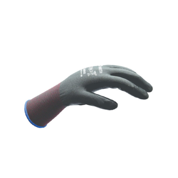 Перчатки защитные с нитриловым покрытием BASEFLEX, пара, размер 8 - фото №1