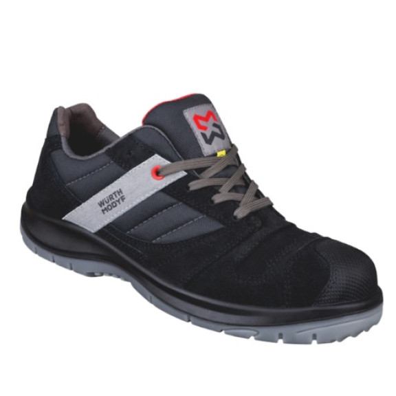 Ботинки защитные STRETCH X, S3 ESD, композитный носок, низкие, черные, пара, р.39 - фото №1