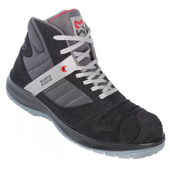 Ботинки защитные STRETCH X высокие S3 композитный носок черные MODYF размер 38 - фото №1