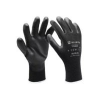 Перчатки защитные с полиуретановым покрытием SPEC-PU-BLACK, пара, размер 10 - фото №2