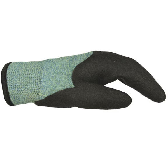 Перчатки для защиты от порезов утепленные W-250, LEVEL-C, покрытие ПВХ, пара - фото №1