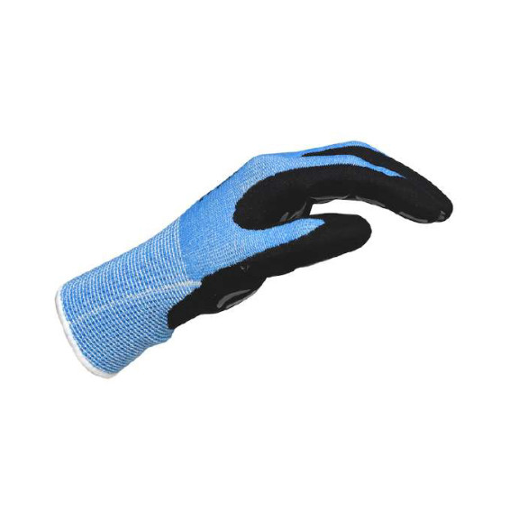 Перчатки для защиты от порезов с нитриловым покрытием TIGERFLEX W-230, пара, размер 9 - фото №1