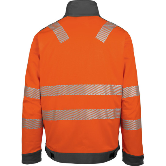 Куртка робоча NEON, сигнальна, оранжева, розмір XL, MODYF - фото №2