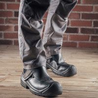 Ботинки защитные FORNAX для сварки S3 HRO черные размер 41 - фото №5