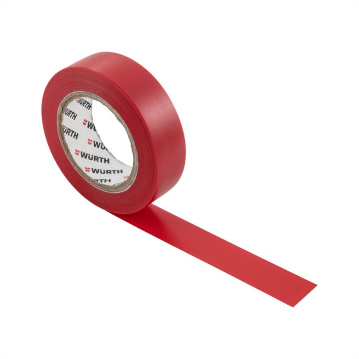 Изоляционная лента PVC, красная, 18мм/10м