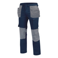 Брюки рабочие CETUS, синие, размер 48