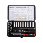 Торцевої ключ в асорт. 1/4 д., 14 шт.