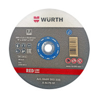 Диск отрезной для стали, Ø230 mm х 2.5 mm, RED LINE