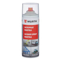 Аэрозольная краска QUATTRO, светло-серый, 400 ml