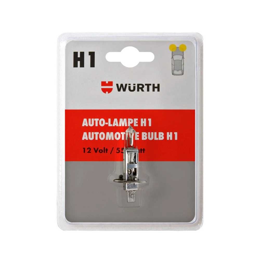 Лампа галогенова H1-(P14,5S)-12V-55W, 1 шт. в блістері {арт. 07209111}