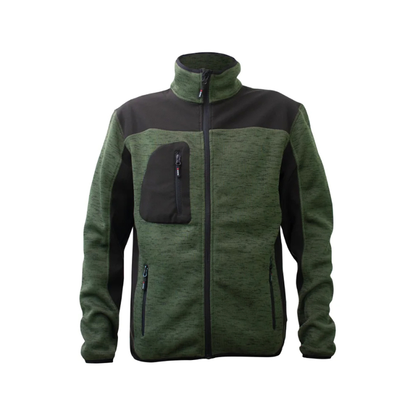 Толстовка THORCH, зеленая, размер M