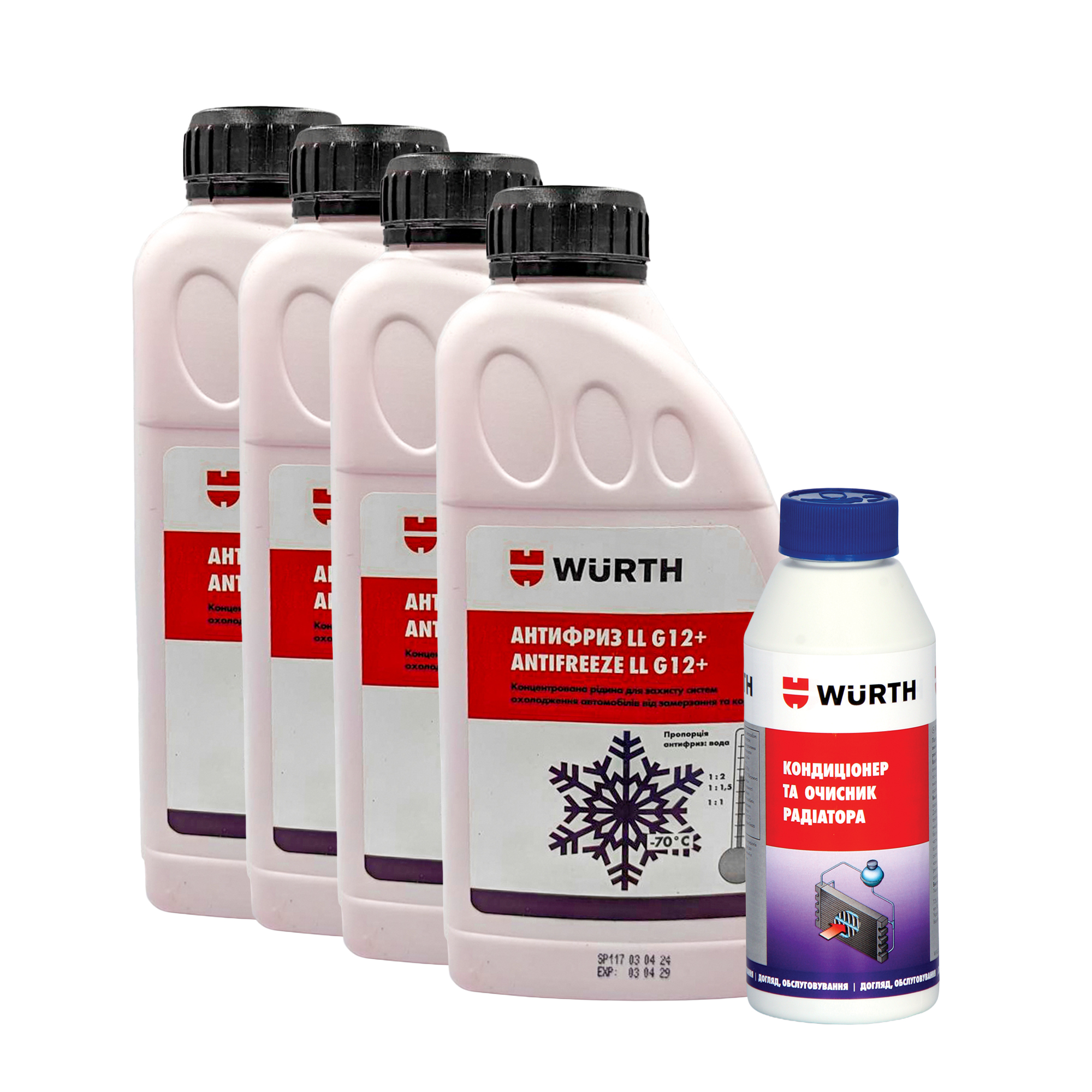 Набір для заміни охолоджувальної рідини, G12+