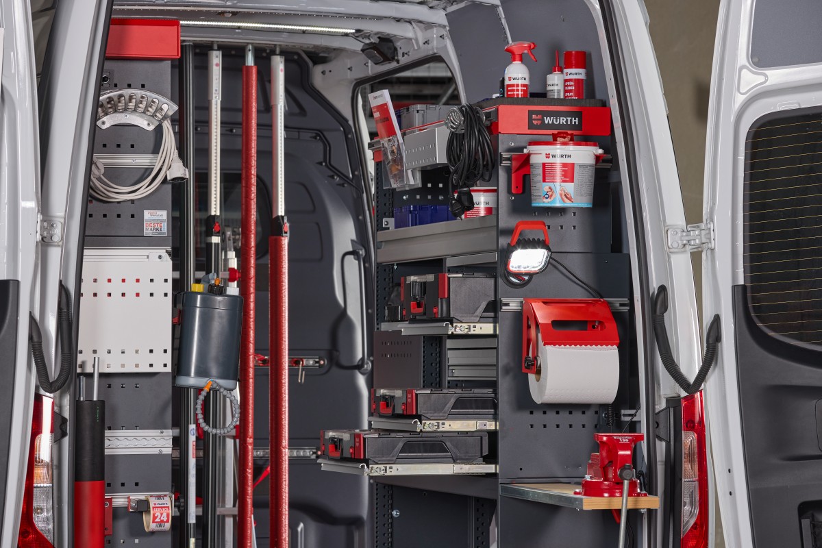 Оснащення для автомобіля Würth ORSY Mobil | Наші продукти в деталях