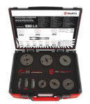 Набір циліндричних коронок HSSCо8, 16-75 мм, 11 шт.