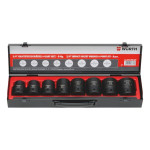 Набор ударных головок HEX 3/4”, 8 шт.