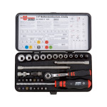 Мультиголовки 1/4 ", 33 шт.