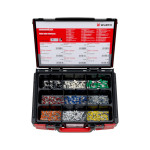 Гильза обжимная, изолир., ассорт./набор