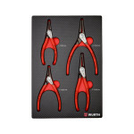 Набор съемников стопорных колец, прямых, 4.4.1, 4 предм.