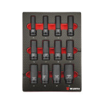 Набор ударных торцевых ключей с шестигранной головкой 1/2 дюйма 4.4.1, 12 шт.