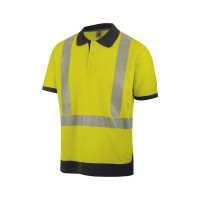 Поло сигнальное FLUO, желтое, размер 6XL