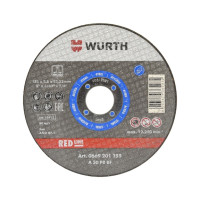 Диск відрізний для сталі, Ø230 mm x 2.0 mm, RED LINE