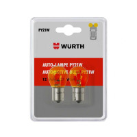 Лампа розжарювання PY21W-(BAU15S)-12V-21W, 2 шт. в блістері {арт. 07209383}