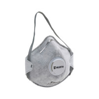 Респіратор одноразовий CM3000, CARBON FFP2 NR D, з клапаном