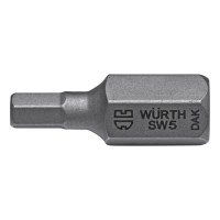 Біта WURTH із внутрішнім шестигранником 10 мм SW5 30 мм