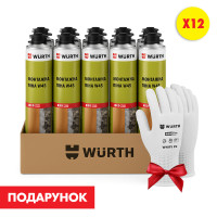 Піна монтажна W45, 12 шт., комплект №1