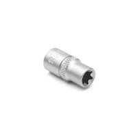 Головка торцева зовн.TORX, 1/4IN, TX-E8-L25MM, RED STRIPE