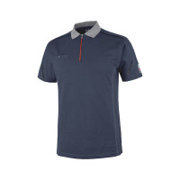 Поло STRETCH X, синее, размер M