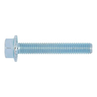 Болт метричний DIN6921-FLG/SER - 8.8 A2K SW15 M10x45 мм